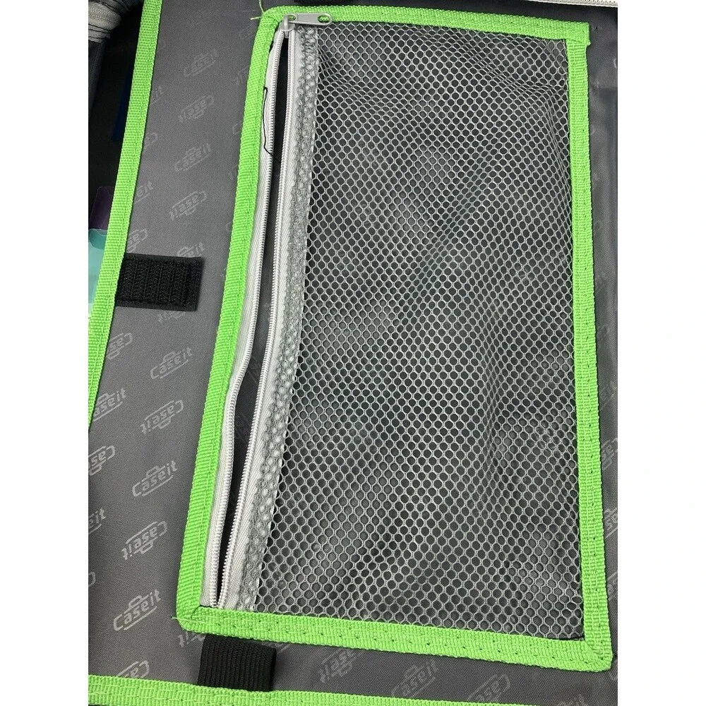 Case It Mighty Zip Tab 3” O-Ring Binder Expanding File Handle-No Strap